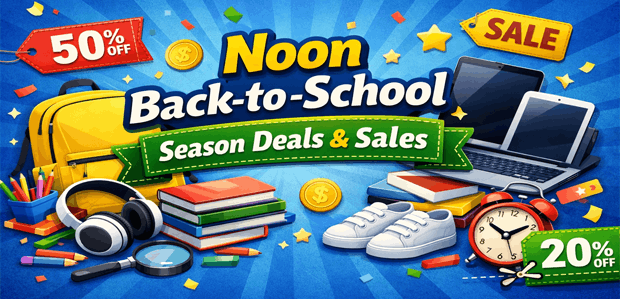 Noon Back to School Deals